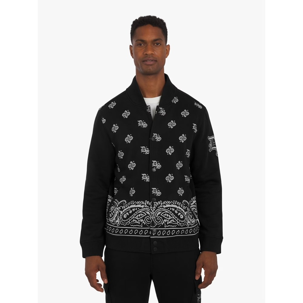 Size M Dogg Supply Varsity Jacket by Snoop Dogg‎ Mens Black Unisex Sweatshirt